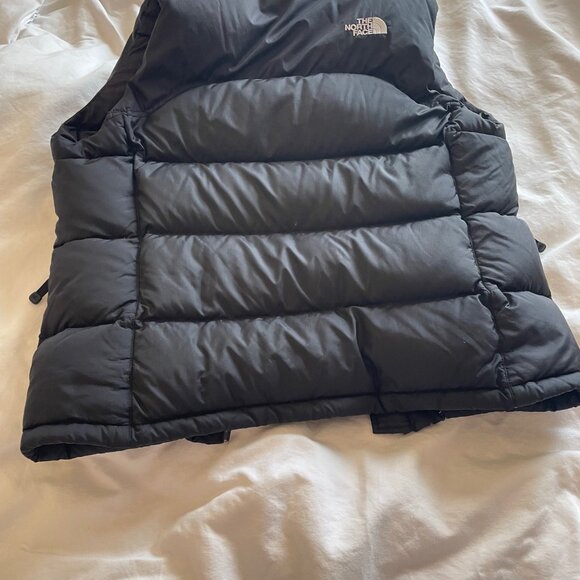 North Face Women's Goose Down Vest Medium Black - Picture 2 of 4